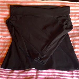 Off the shoulder long sleeve top, JCrew